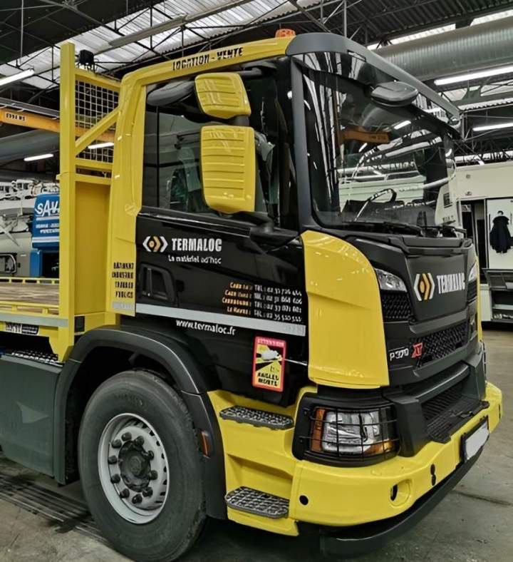 Marquage de camion Calvados